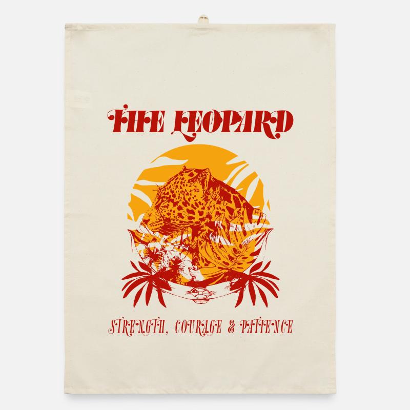 DER LEOPARD Organic Geschirrtuch