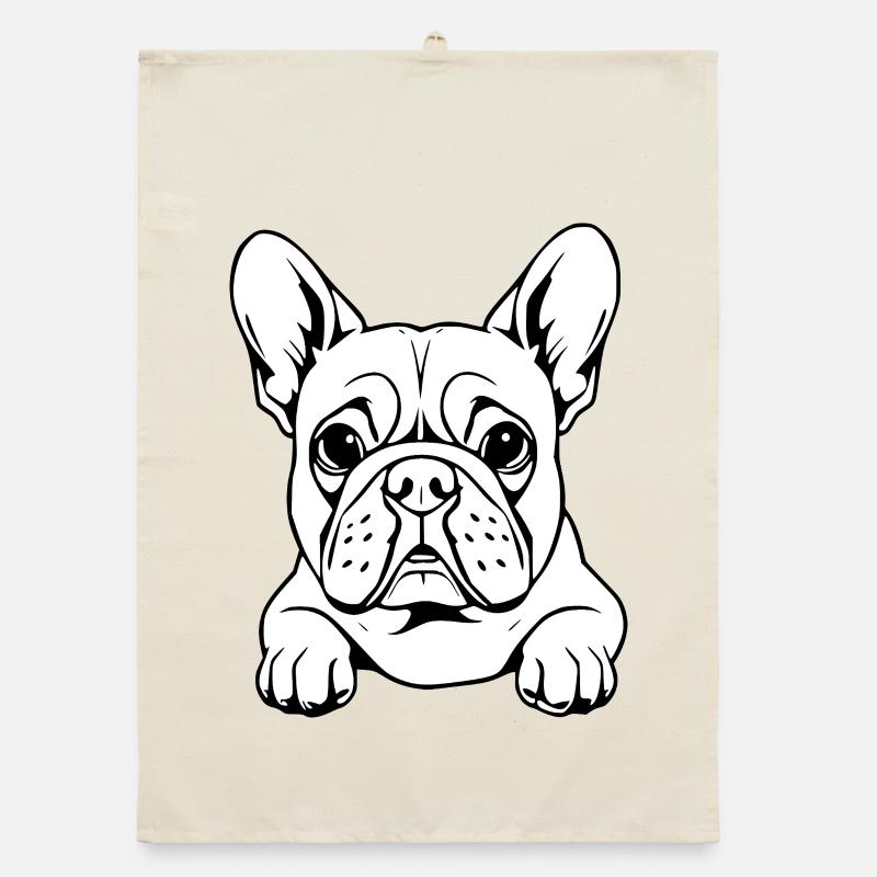 Bouledogue blanc Torchon bio