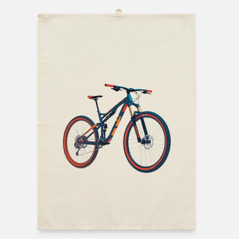 MTB Fully - Organic Geschirrtuch - Natur