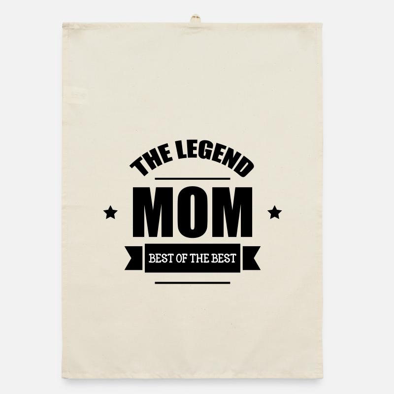 Die Legende der Mutter - Muttertag Organic Geschirrtuch