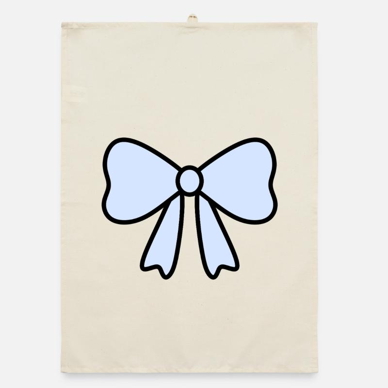 Conception délicate de l’arc bleu clair Torchon bio