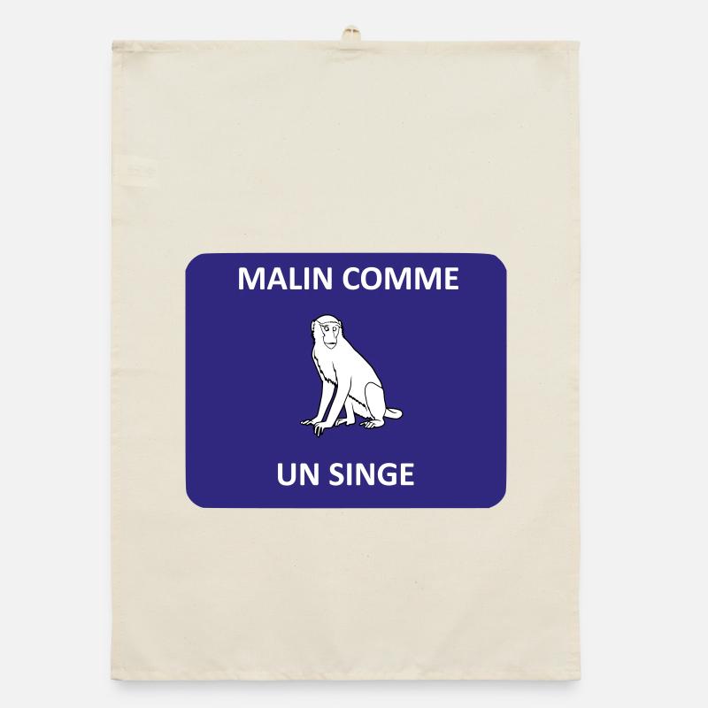 Clever as a monkey Organic dish towel