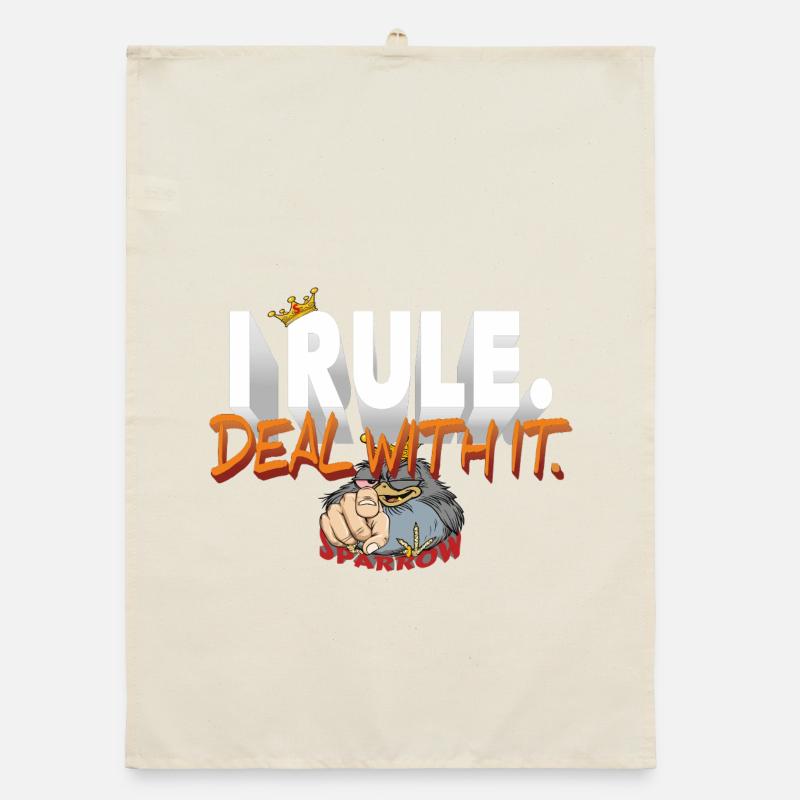 I_RULE - Organic Geschirrtuch - Natur