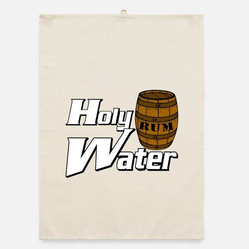 Holy Water Rum Barrel Organic Geschirrtuch