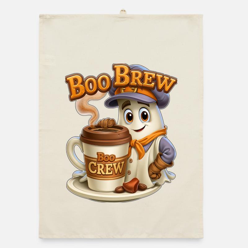 Boo Brew Barista Geist Organic Geschirrtuch