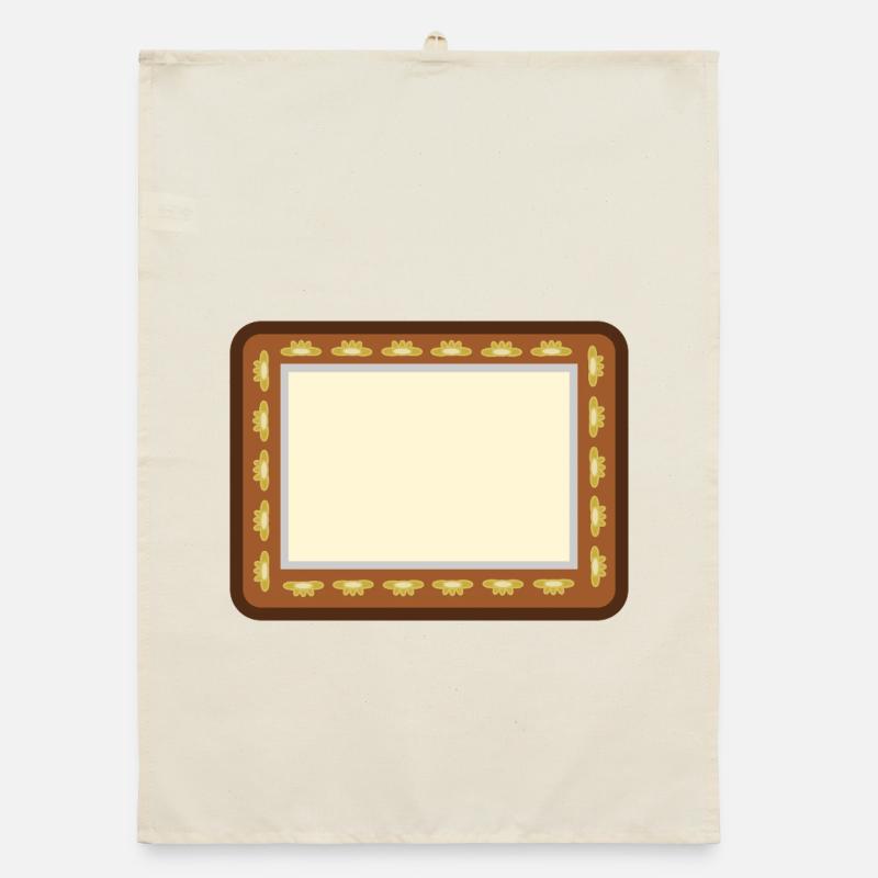 Picture frame Organic dish towel