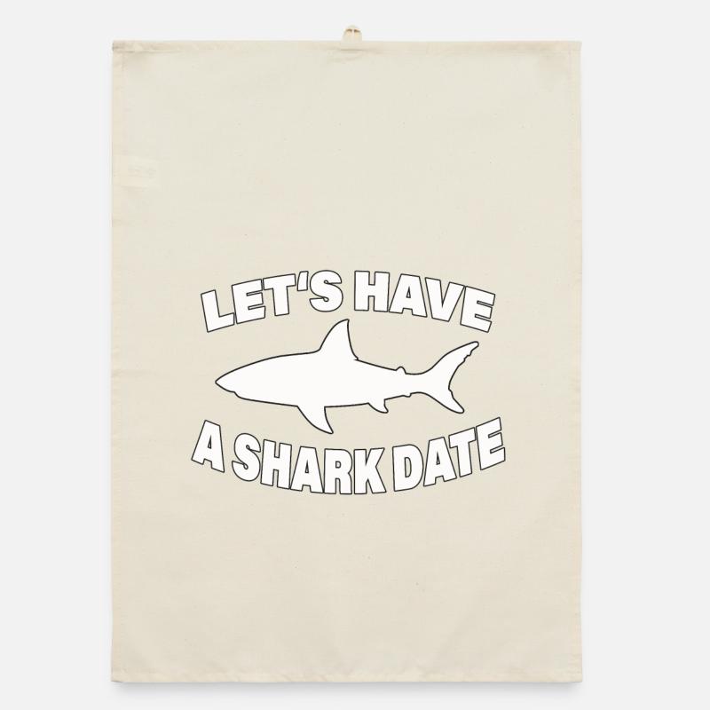 DATE DE REQUIN Torchon bio