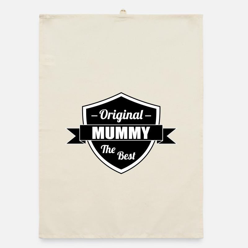 Die beste Mutter - Muttertag Organic Geschirrtuch