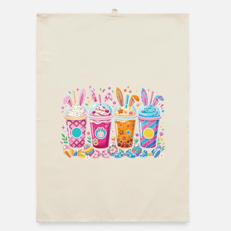 Easter Bunny Shake Set Organic dish towel