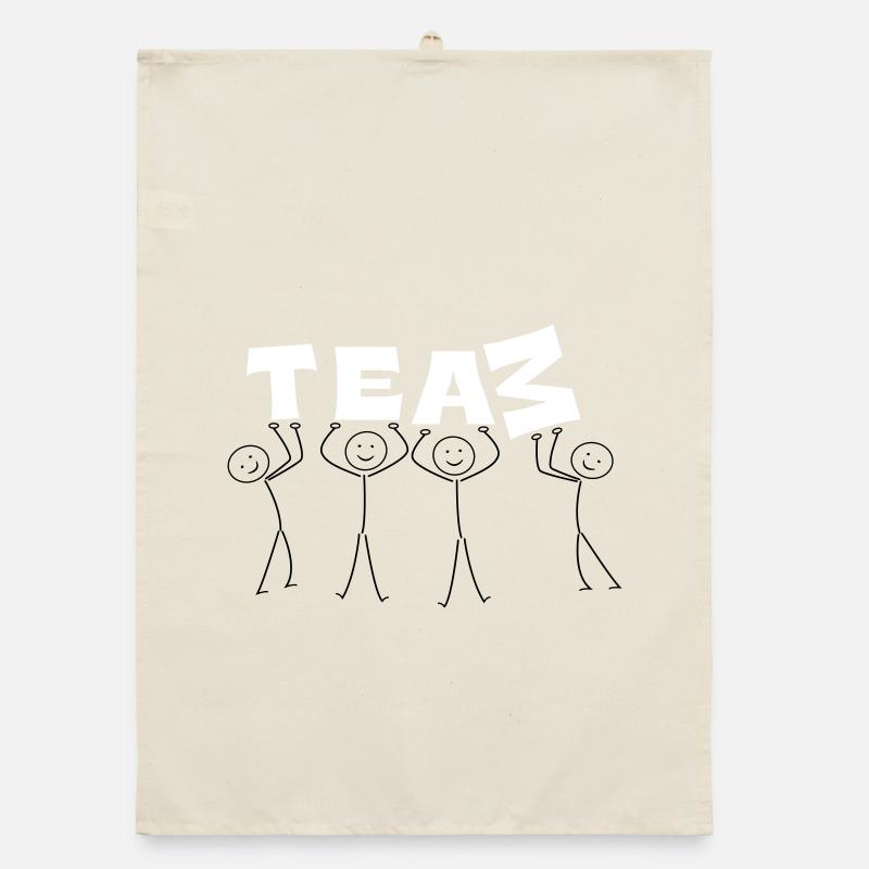 team Organic dish towel