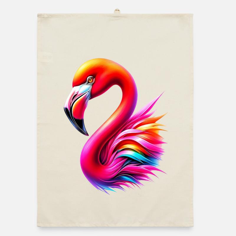 Flamingo Organic Geschirrtuch