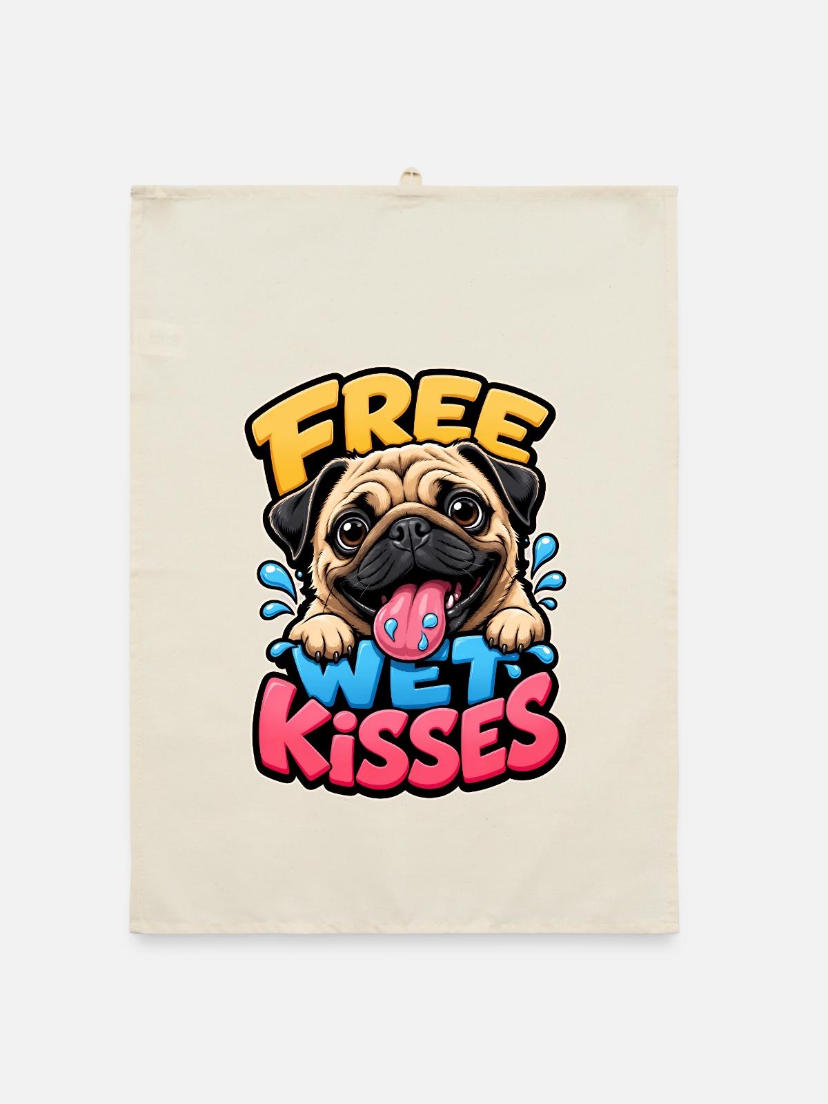 Mops - Organic Geschirrtuch - Natur - Vorne