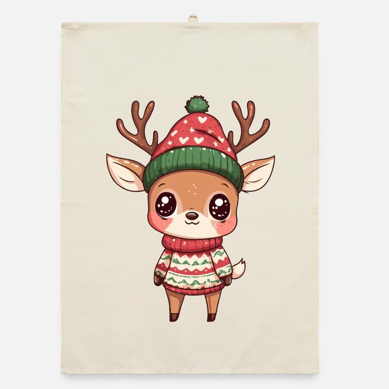 Noël de Cerf Torchon bio