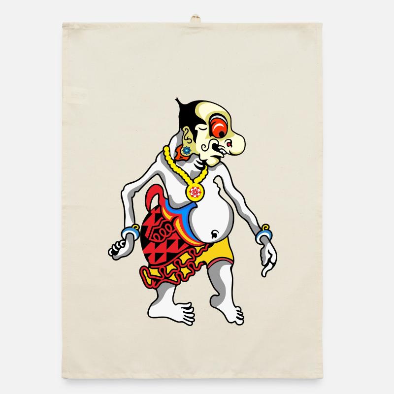 Grotesque Oni Harlequin Tee Torchon bio