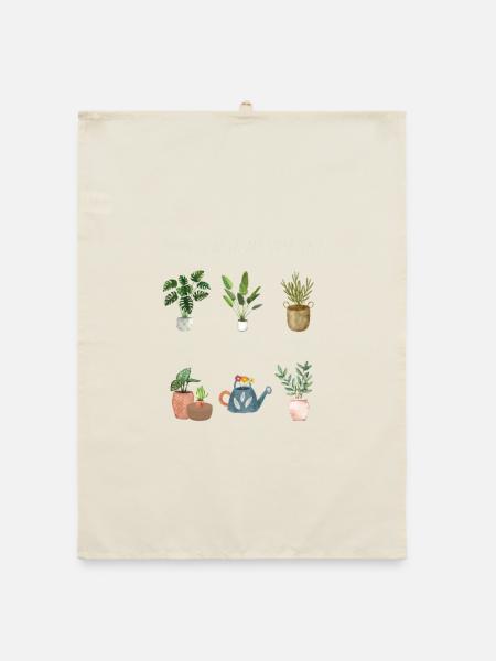 ThingsIDoInMySpareTime - Organic Geschirrtuch - Natur