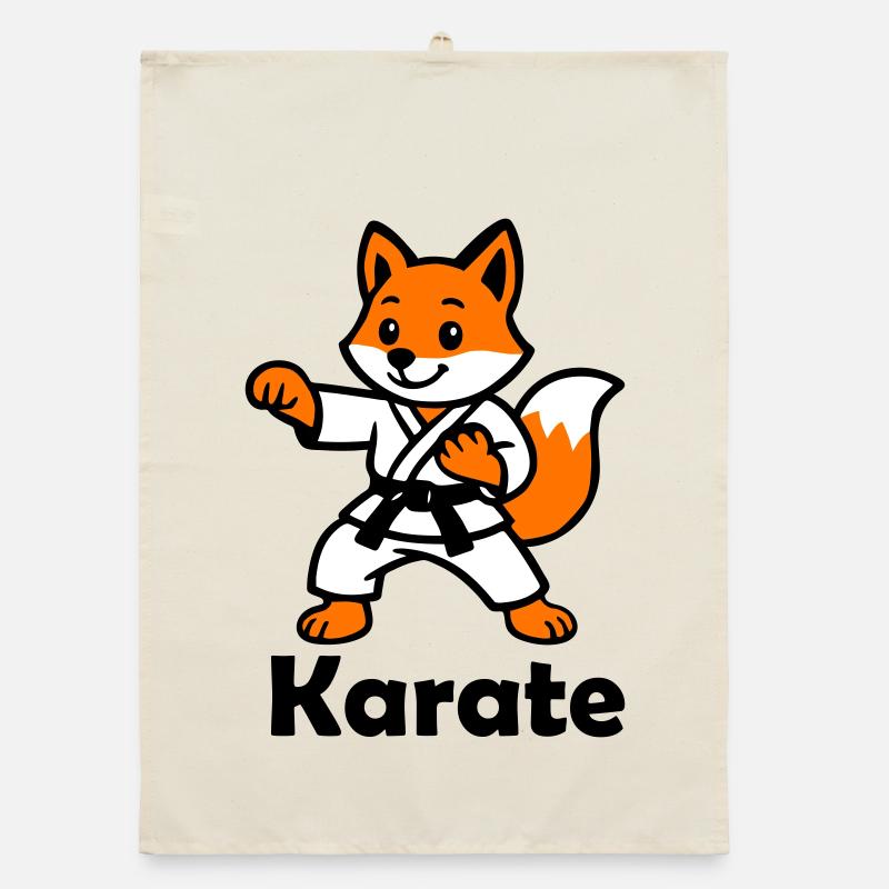 Karate Fox Organic dish towel