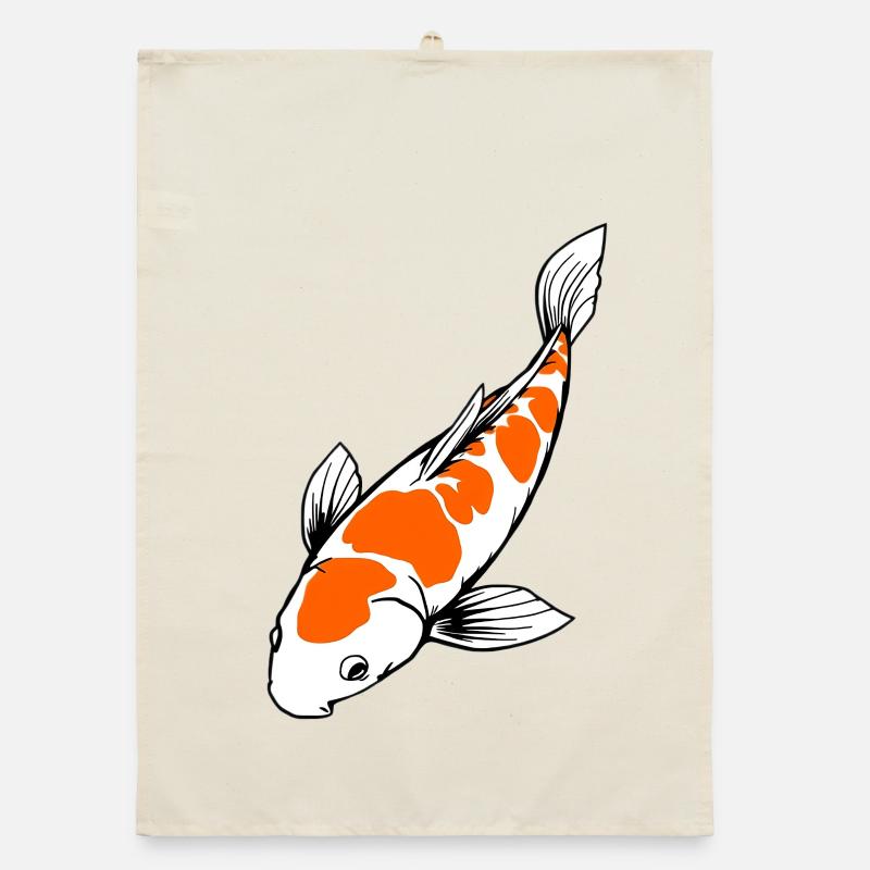 Poisson Koi Torchon bio