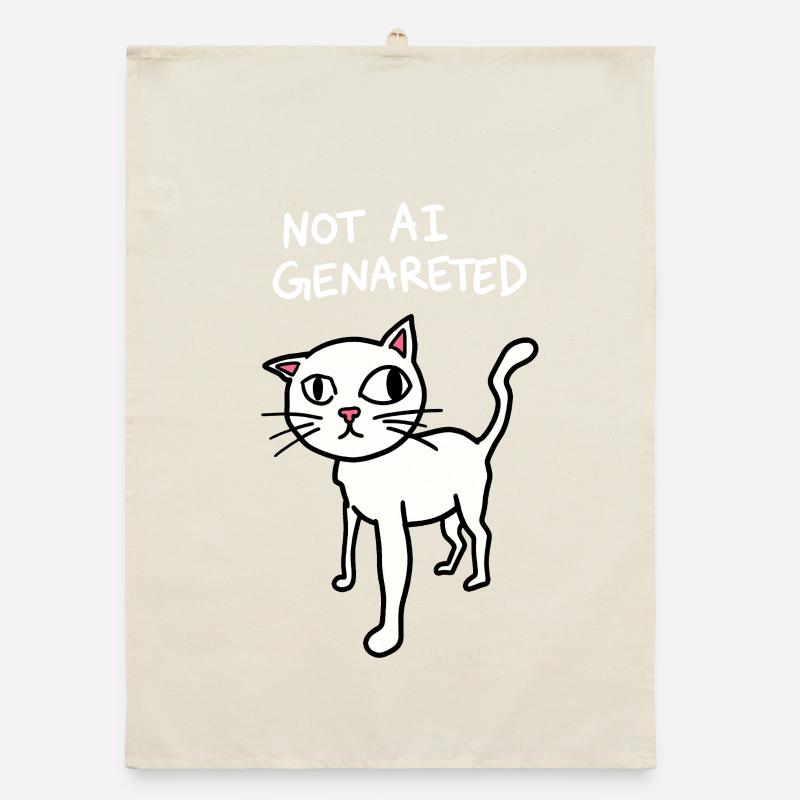 Not AI Generated - Funny Cat Meme - SATIRE IA Torchon bio