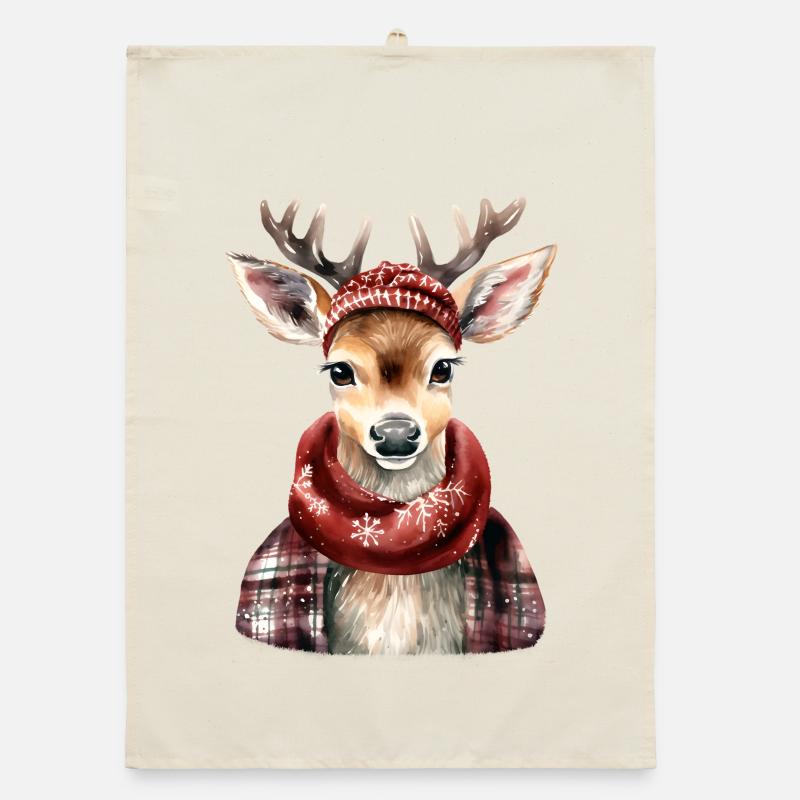 oh deer! Organic Geschirrtuch