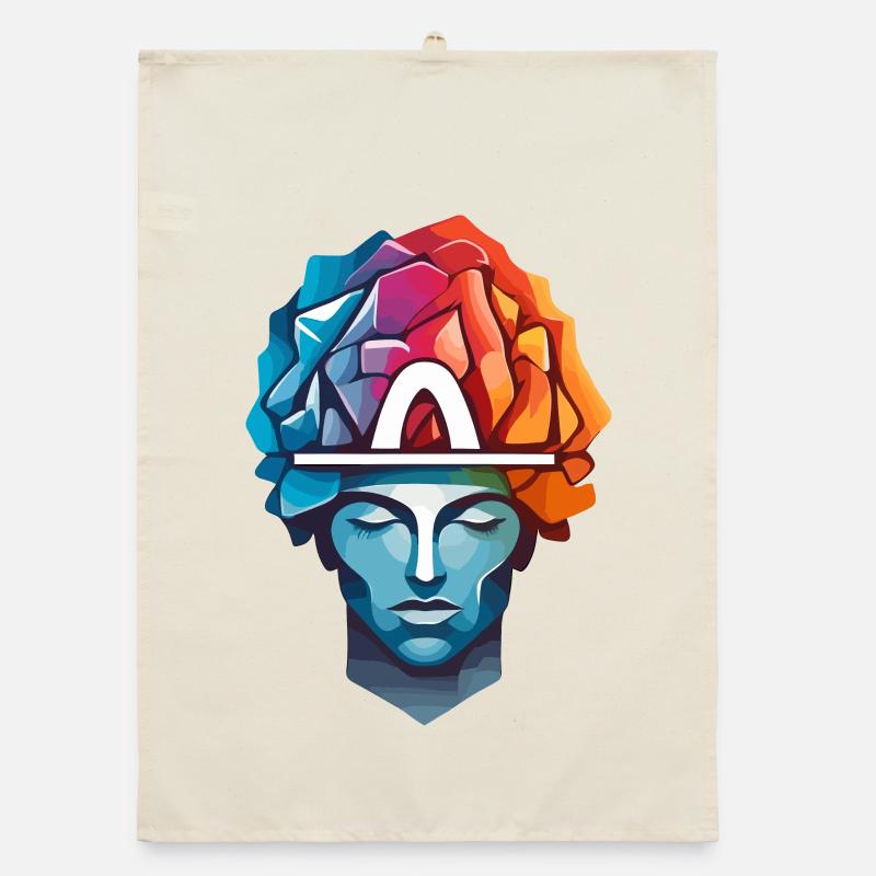 Männer Denken Organic Geschirrtuch