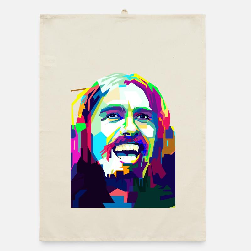 L’époque du rock and roll pop art Torchon bio