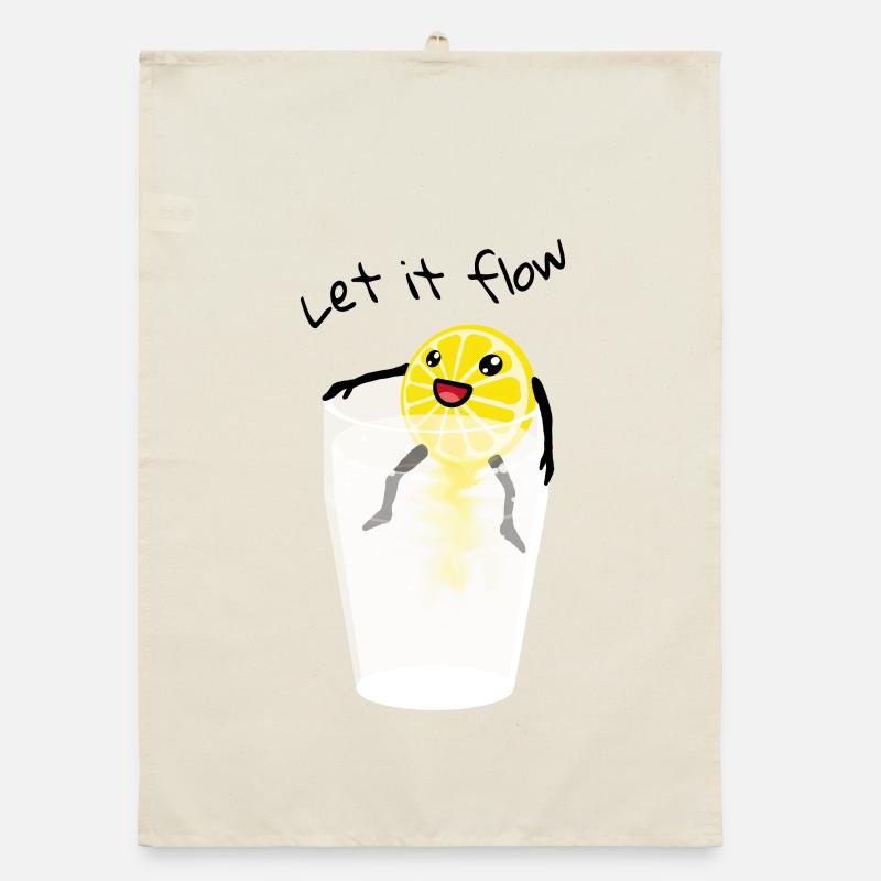 Let-it-flow Organic dish towel