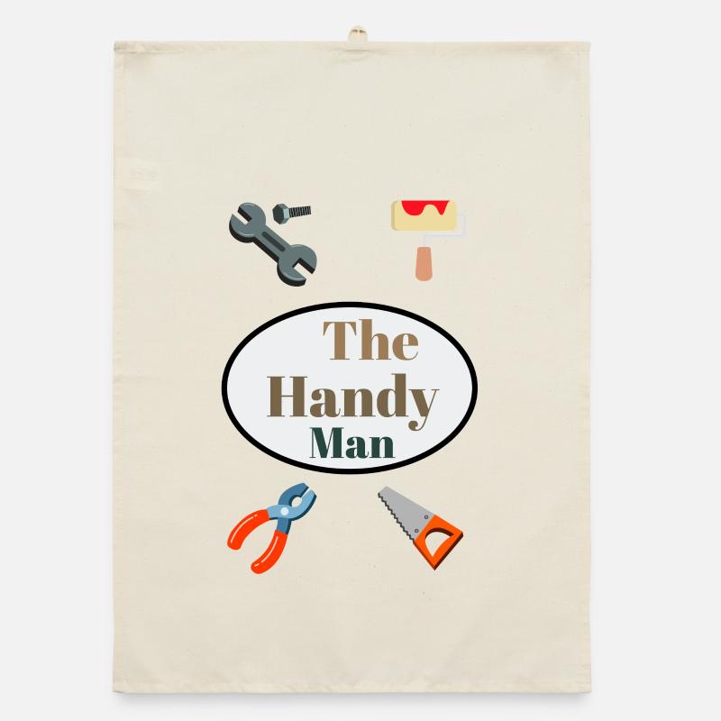 Practical Craftsman DIY Motif Organic dish towel