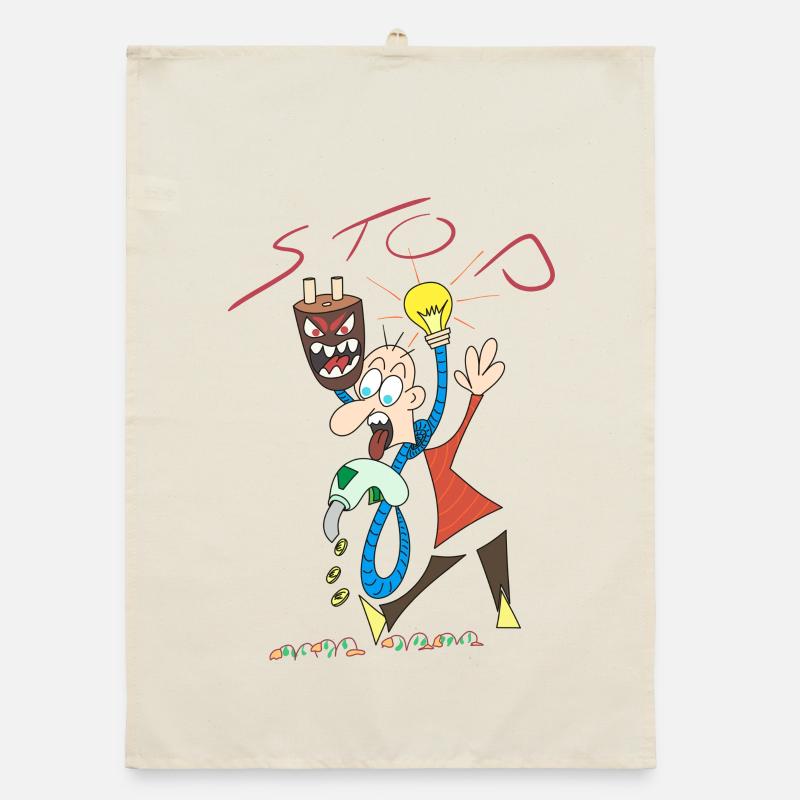Stop the increase in energy. Organic dish towel