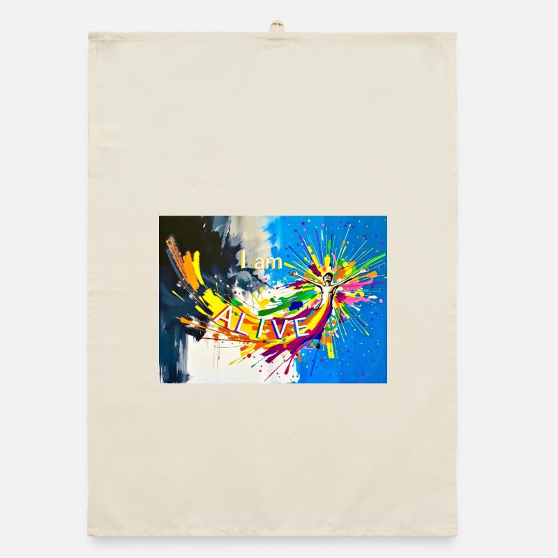 Alive Organic dish towel