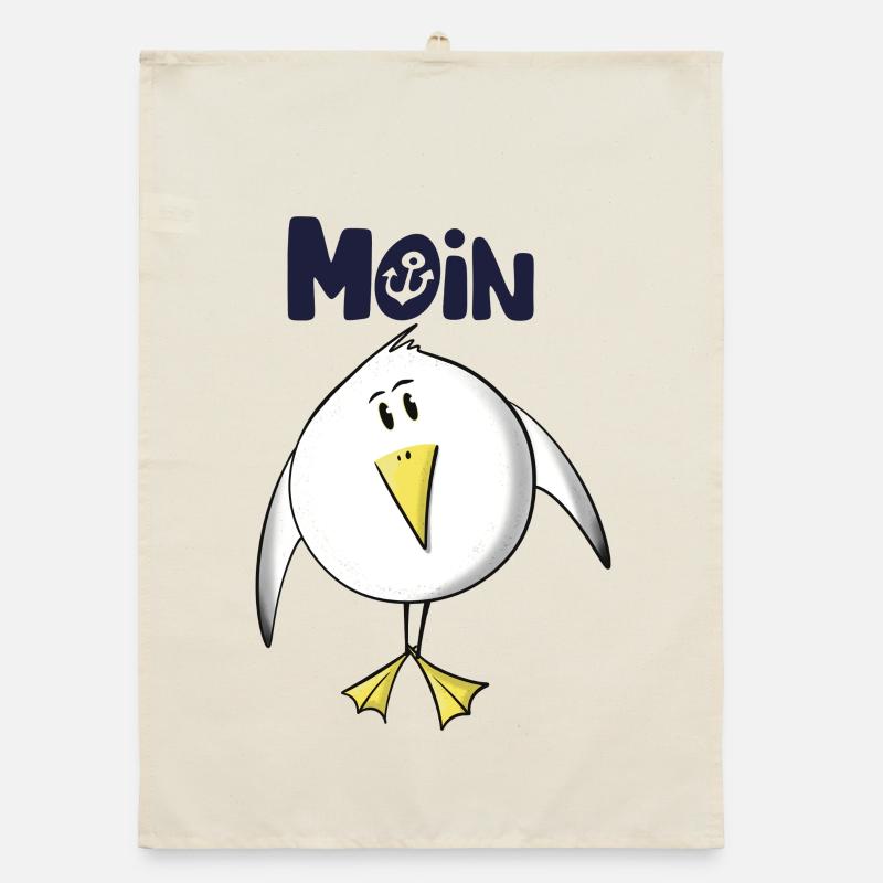 Möwe Moin Anker Organic Geschirrtuch