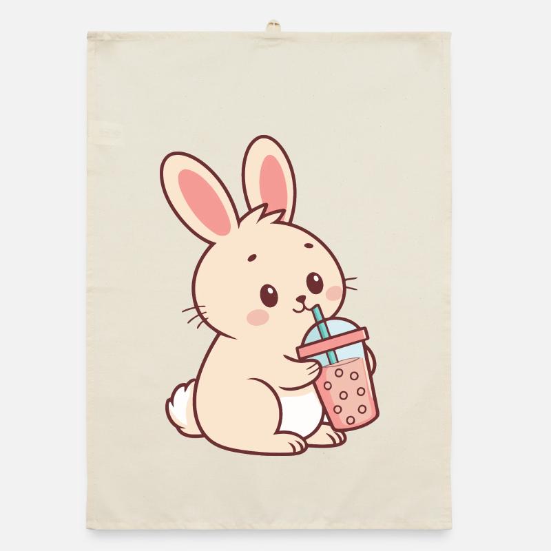 Lapin Bubble Tea Pastel Torchon bio