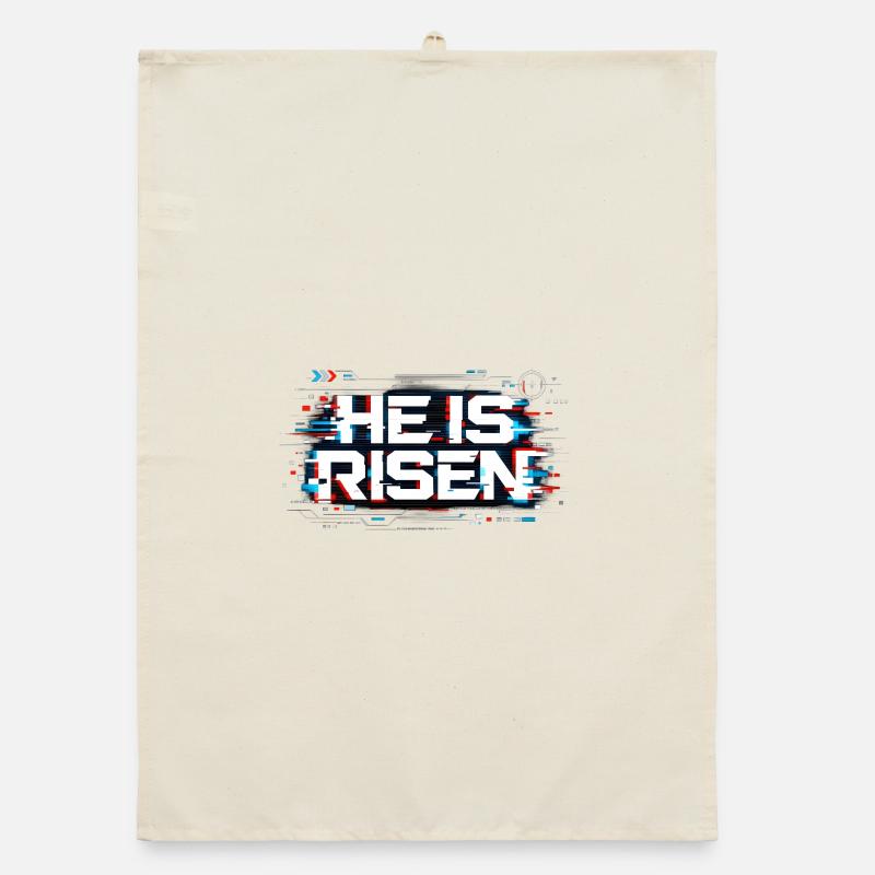 he is risen Organic dish towel