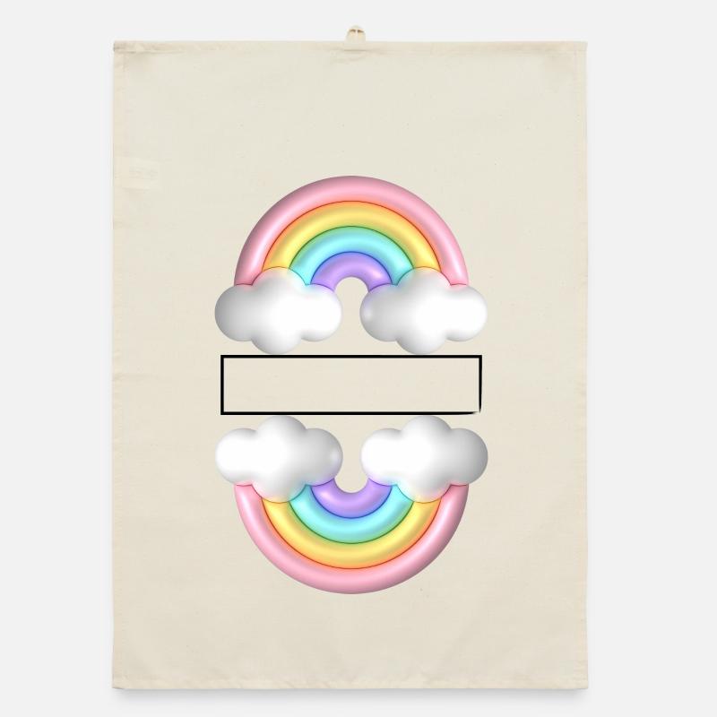 Arc en ciel Torchon bio