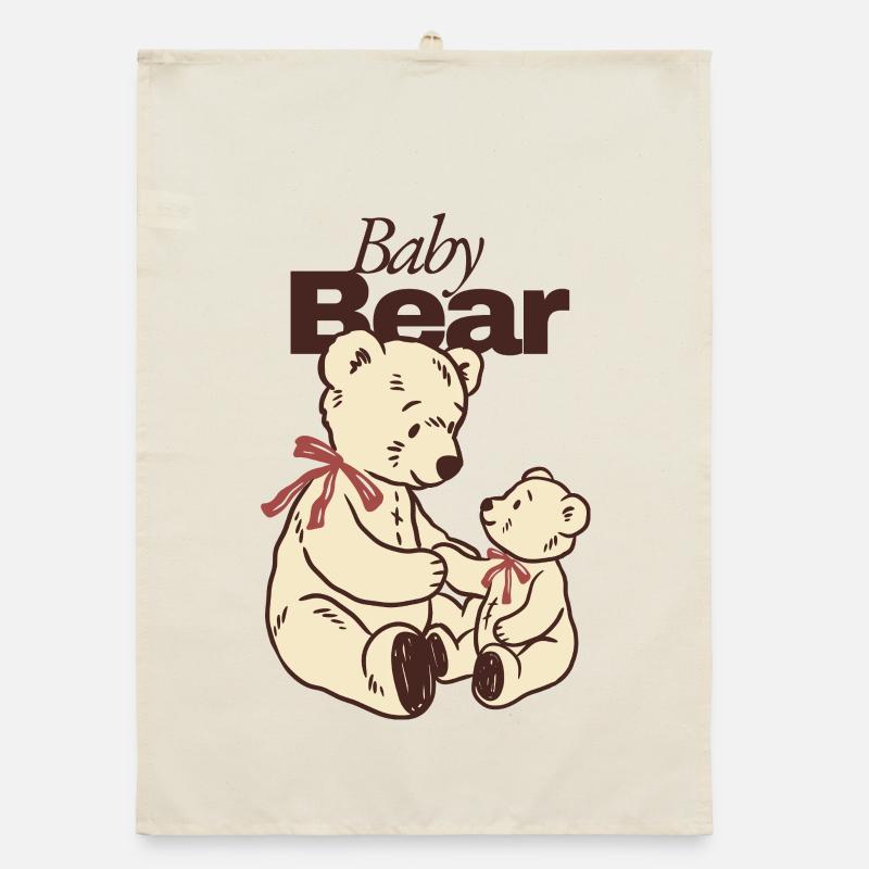 Baby Bear Cuddle Duo Organic dish towel