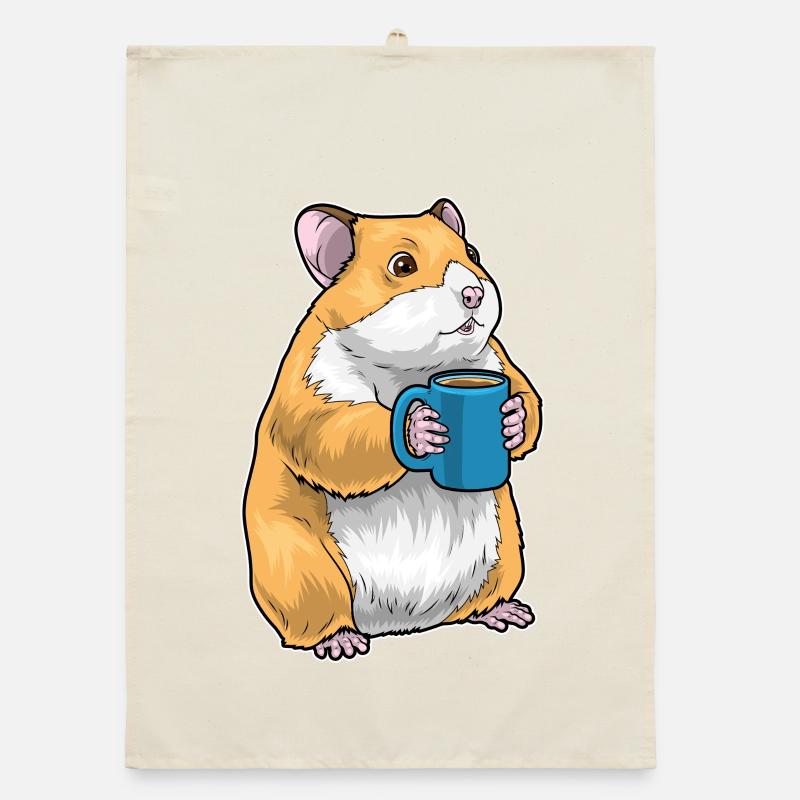 Tasse de café pour hamster Torchon bio