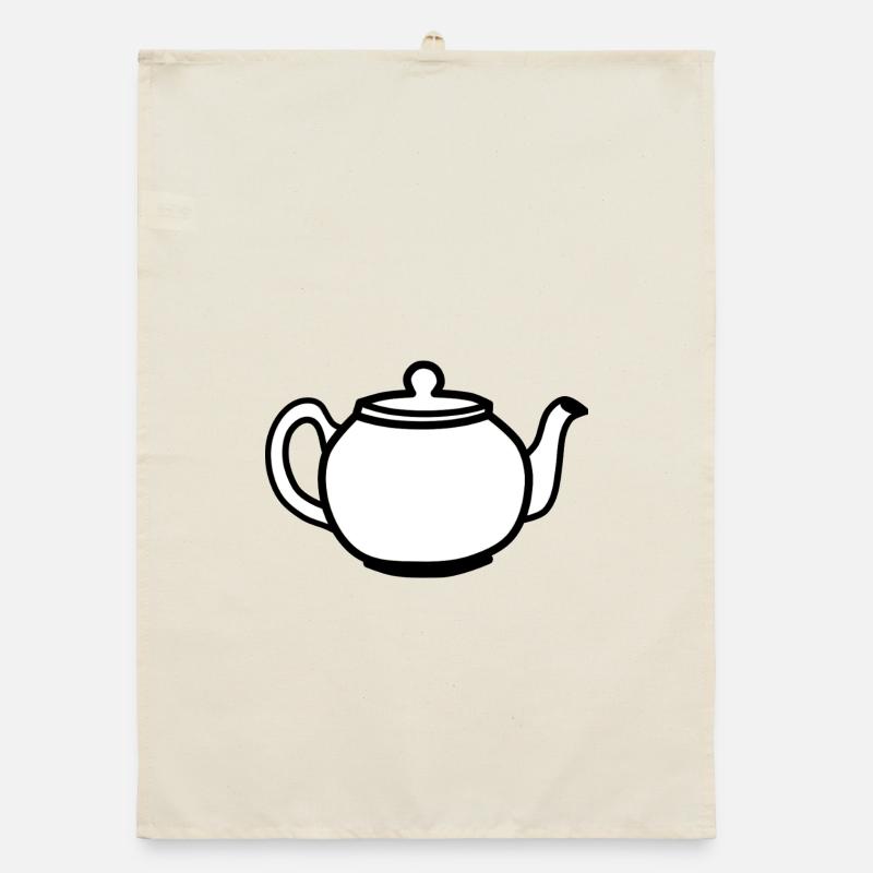 Teapot Organic dish towel
