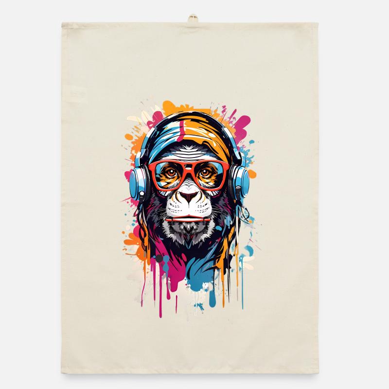 Cool monkey Organic dish towel
