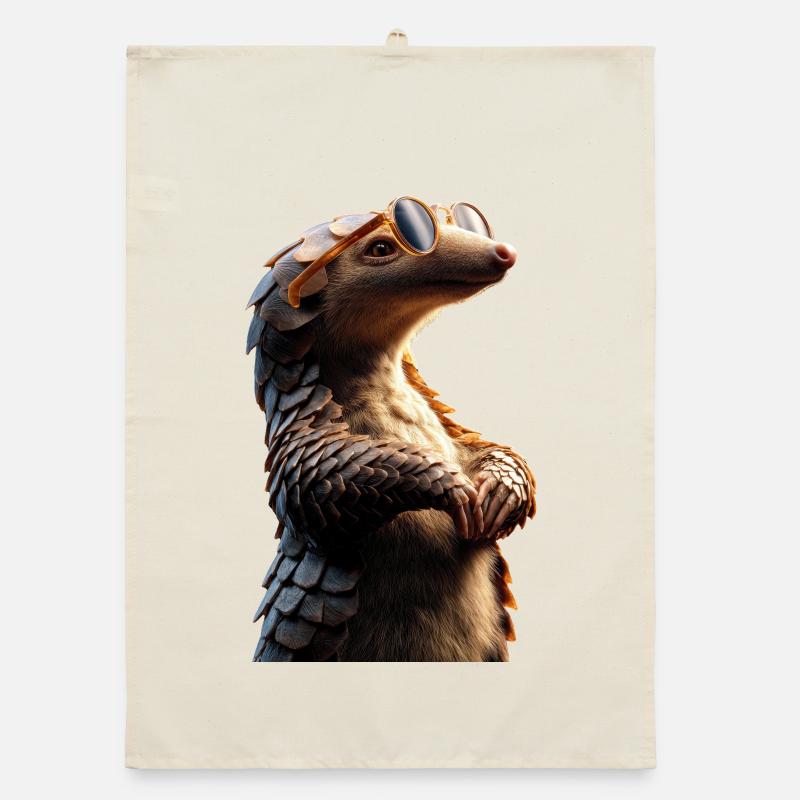 Pangolin Pangolin Pine Cone Pangolins Organic dish towel