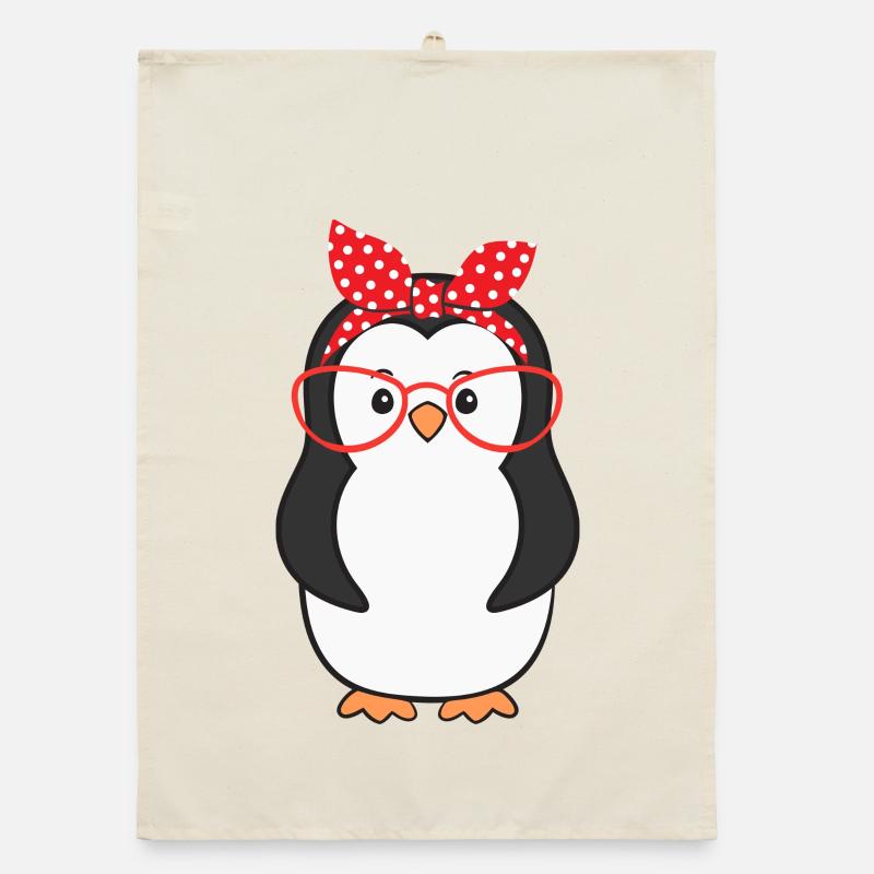 Pinguin Pinguine Organic Geschirrtuch