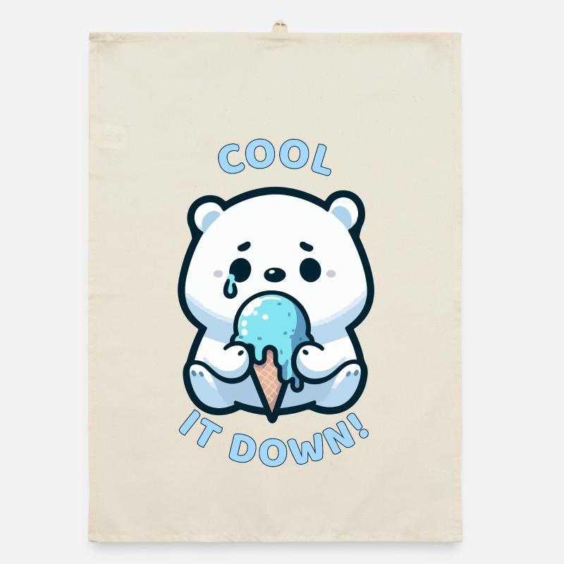 COOL IT DOWN Organic dish towel