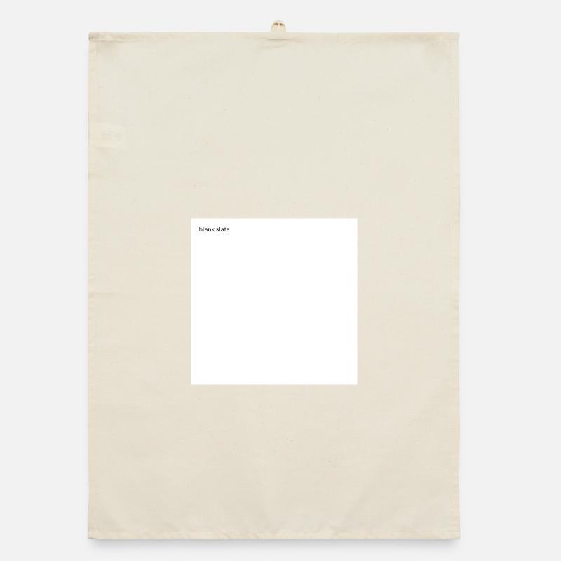blank slate Organic dish towel