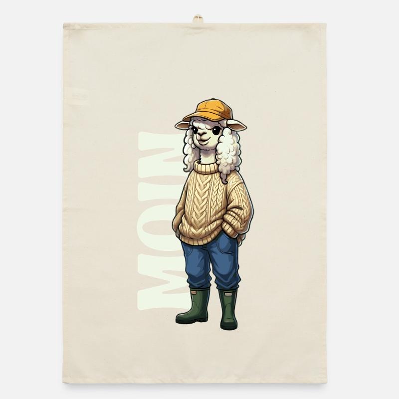 Moin Sheep – Coastal Design Organic dish towel