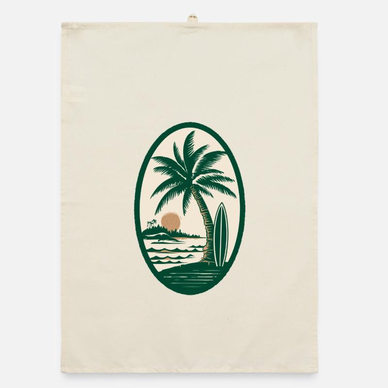 Logo du surfeur Torchon bio