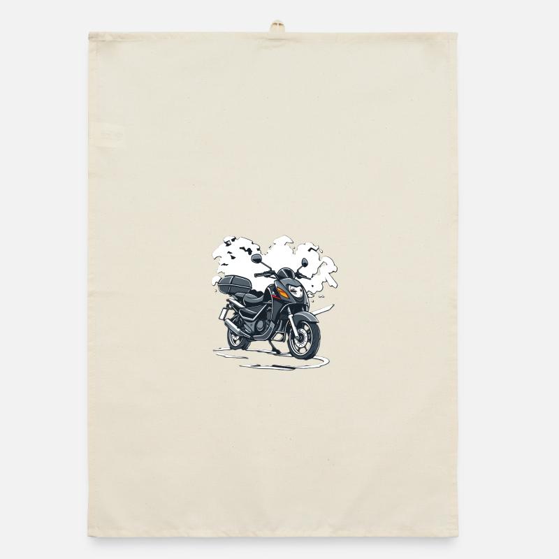 Motorcycle Impulse Organic dish towel