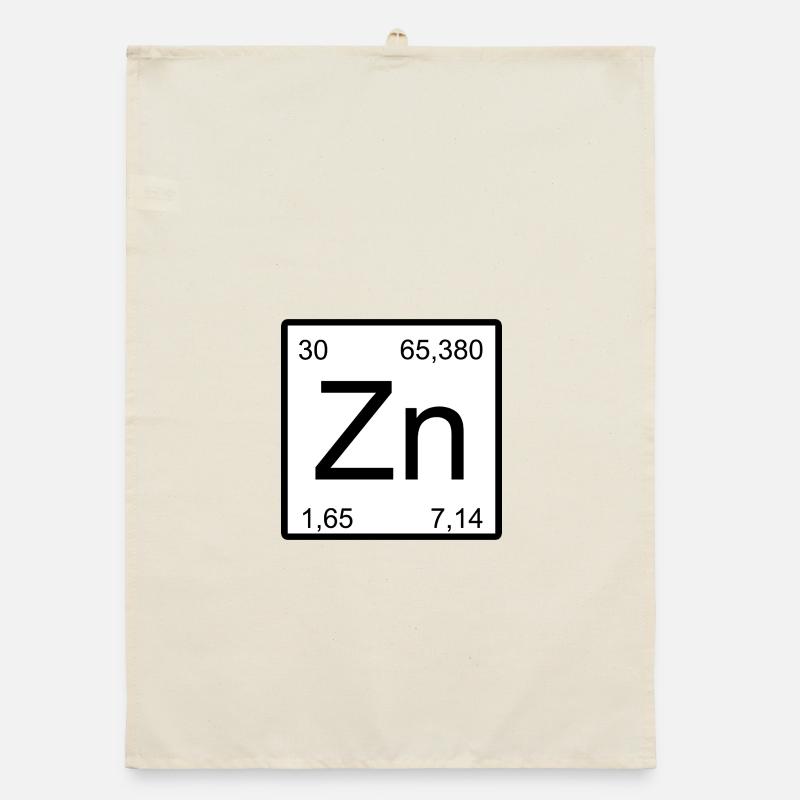 Conception à éléments carrés en zinc Torchon bio