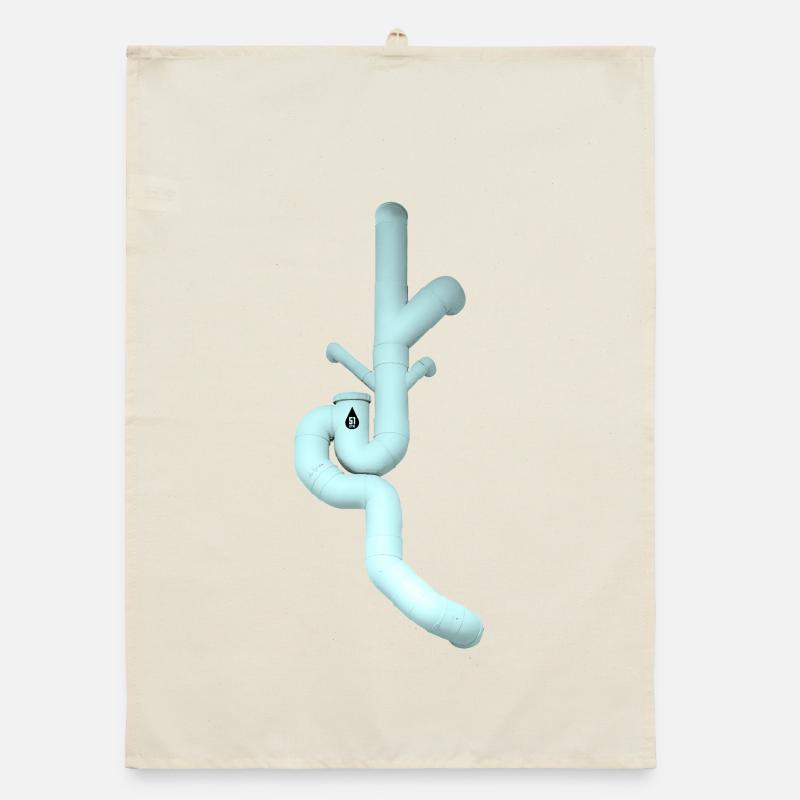 Don Giordano in celestial Organic dish towel