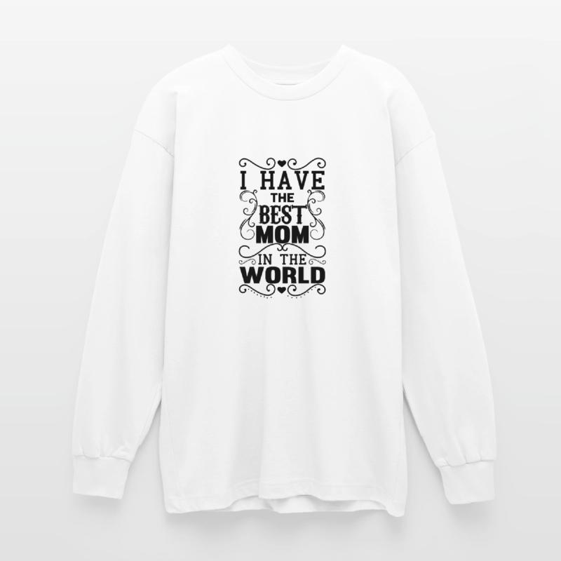 Muttertag, Muttertag, Muttertag, Muttertag, Muttertag Oversized Langarmshirt 