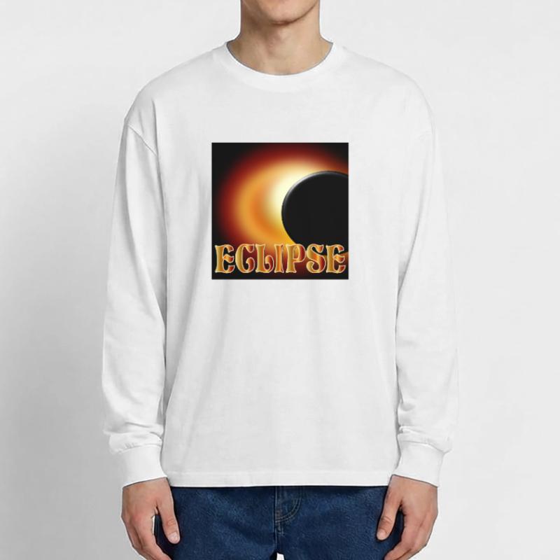 SOLAR ECLIPSE ECLIPSE ASTRONOMY Oversized Long Sleeve T-Shirt