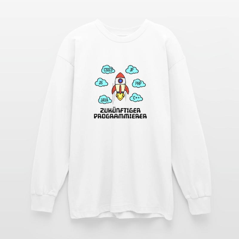 Css Code Developer C++ Java Php Programmierer Oversized Langarmshirt 