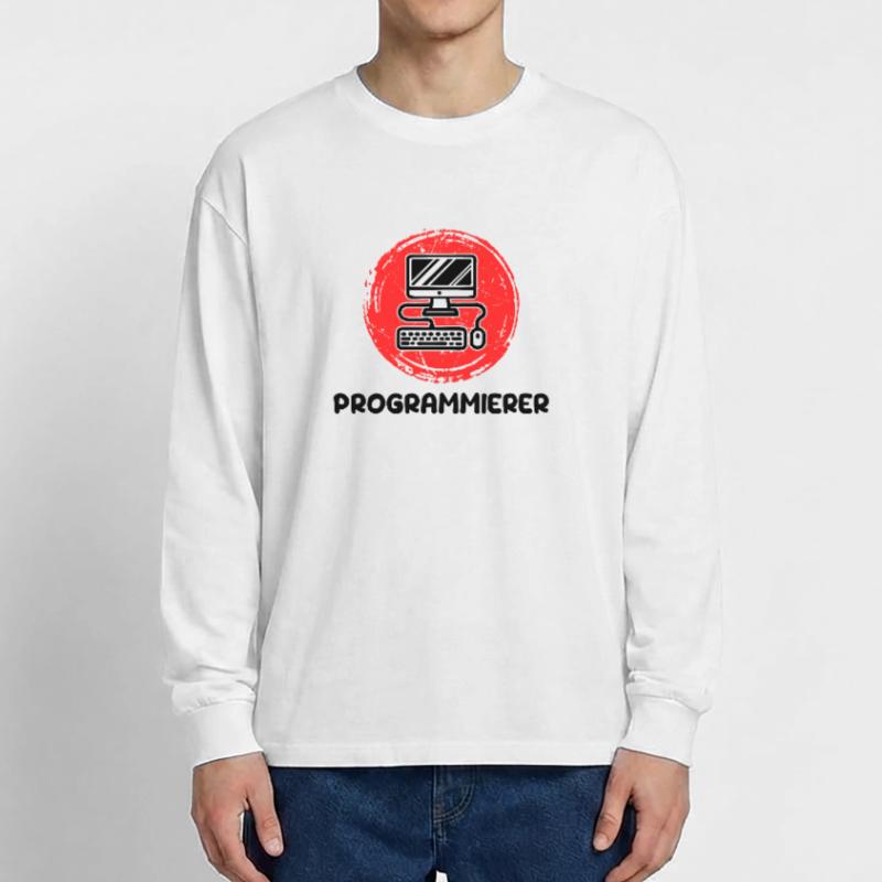 Developer Programmierer Coden Computer Informatik Oversized Langarmshirt 